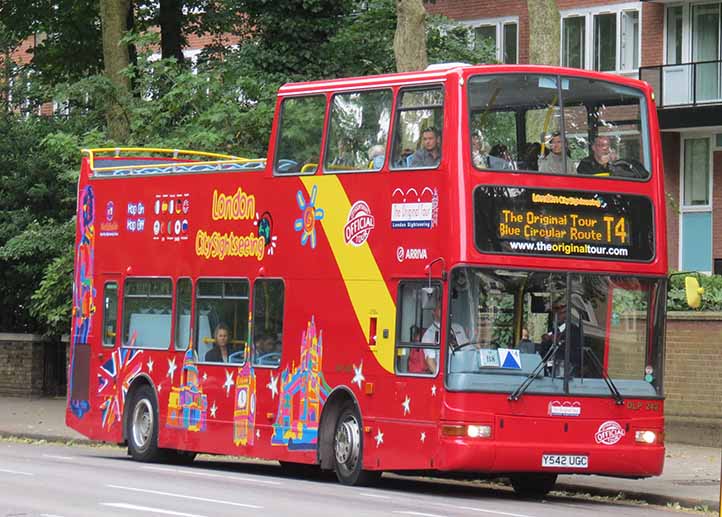 City Sightseeing London DAF DB250 Plaxton President DLP342